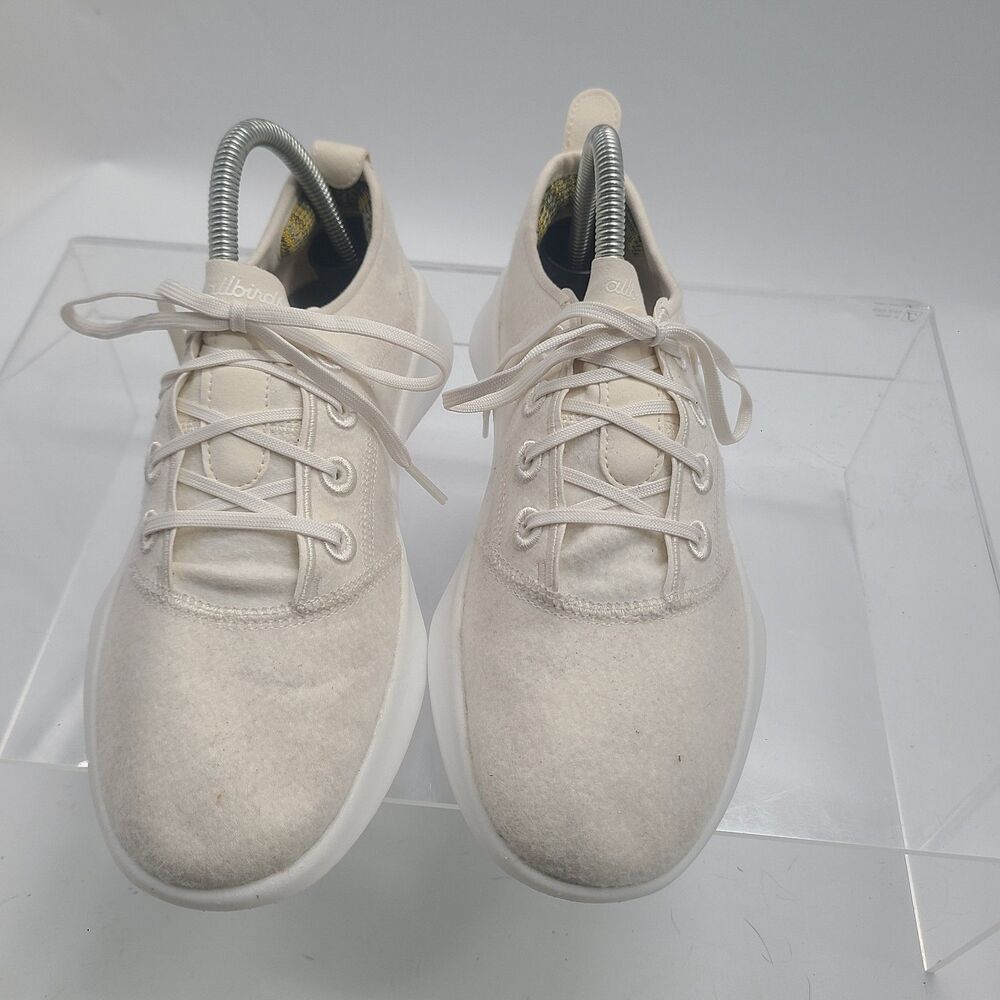 ALLBIRDS Women's Size US 8 Wool Runners Light Natural Off White Sneakers Shoes